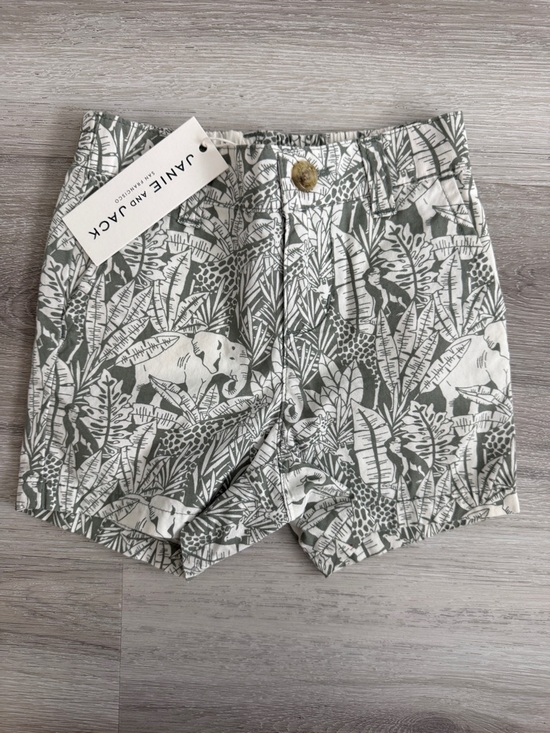 Janie and Jack Other - Janie and Jack Green Tropical Print Baby Boy Shorts 6-12 months NWT